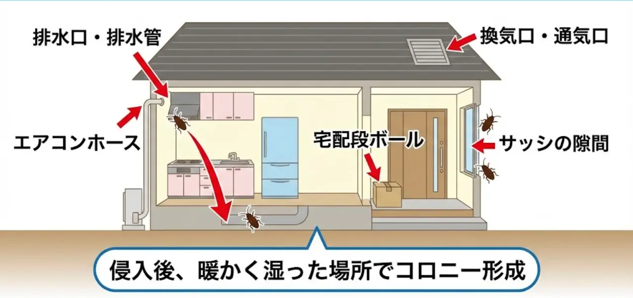 侵入経路封鎖